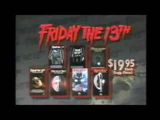 vhs collection friday the 13th