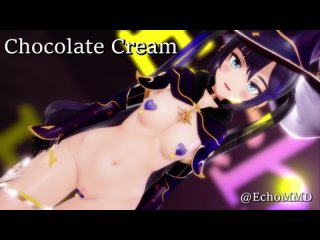 genshin impact mona chocolate cream